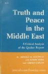 Truth And Peace In The Middle East